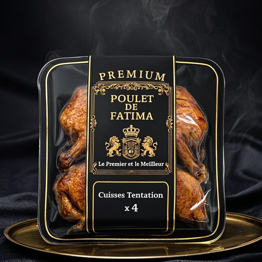 Cuisses Tentation ×4 — Poulet de Fatima