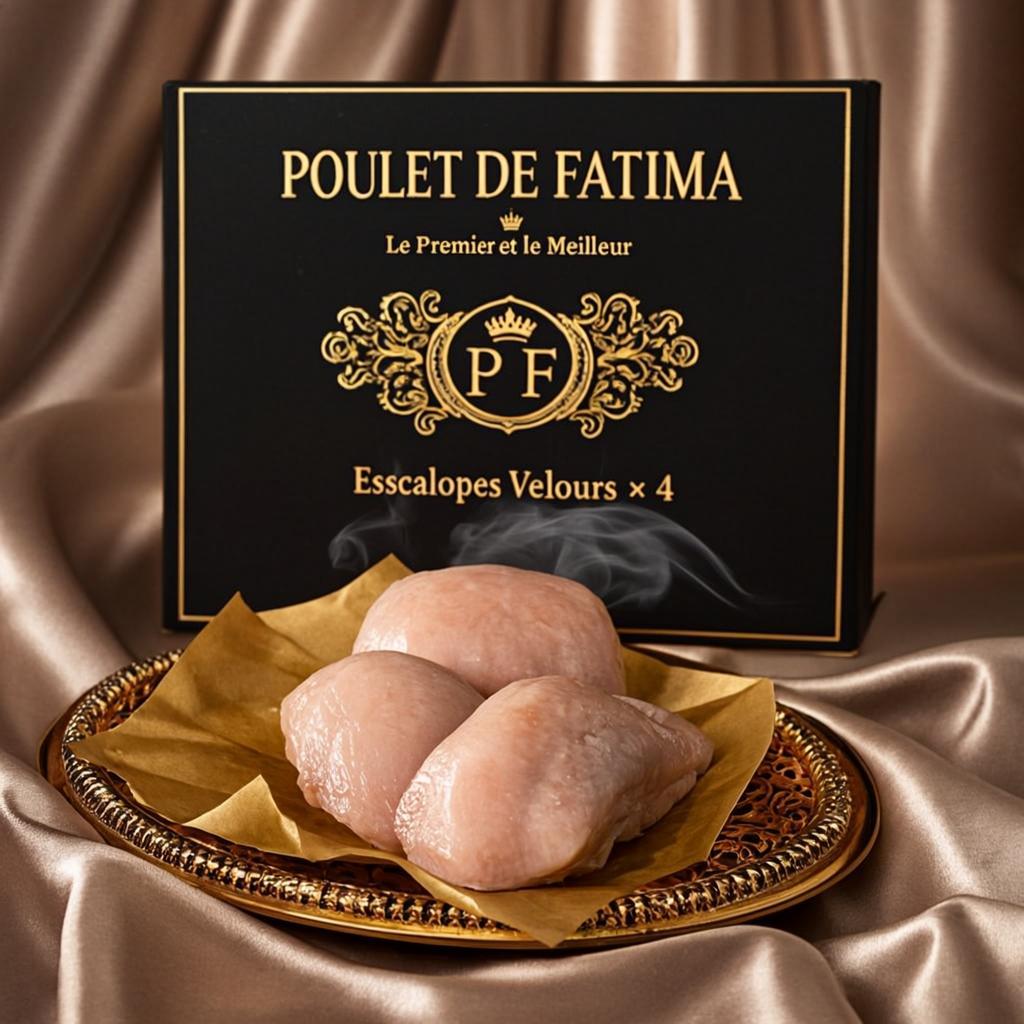Escalopes Velours ×4 — Poulet de Fatima