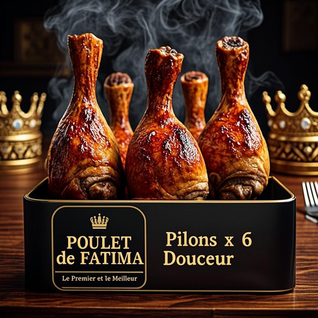 Pilons Douceur ×6 — Poulet de Fatima
