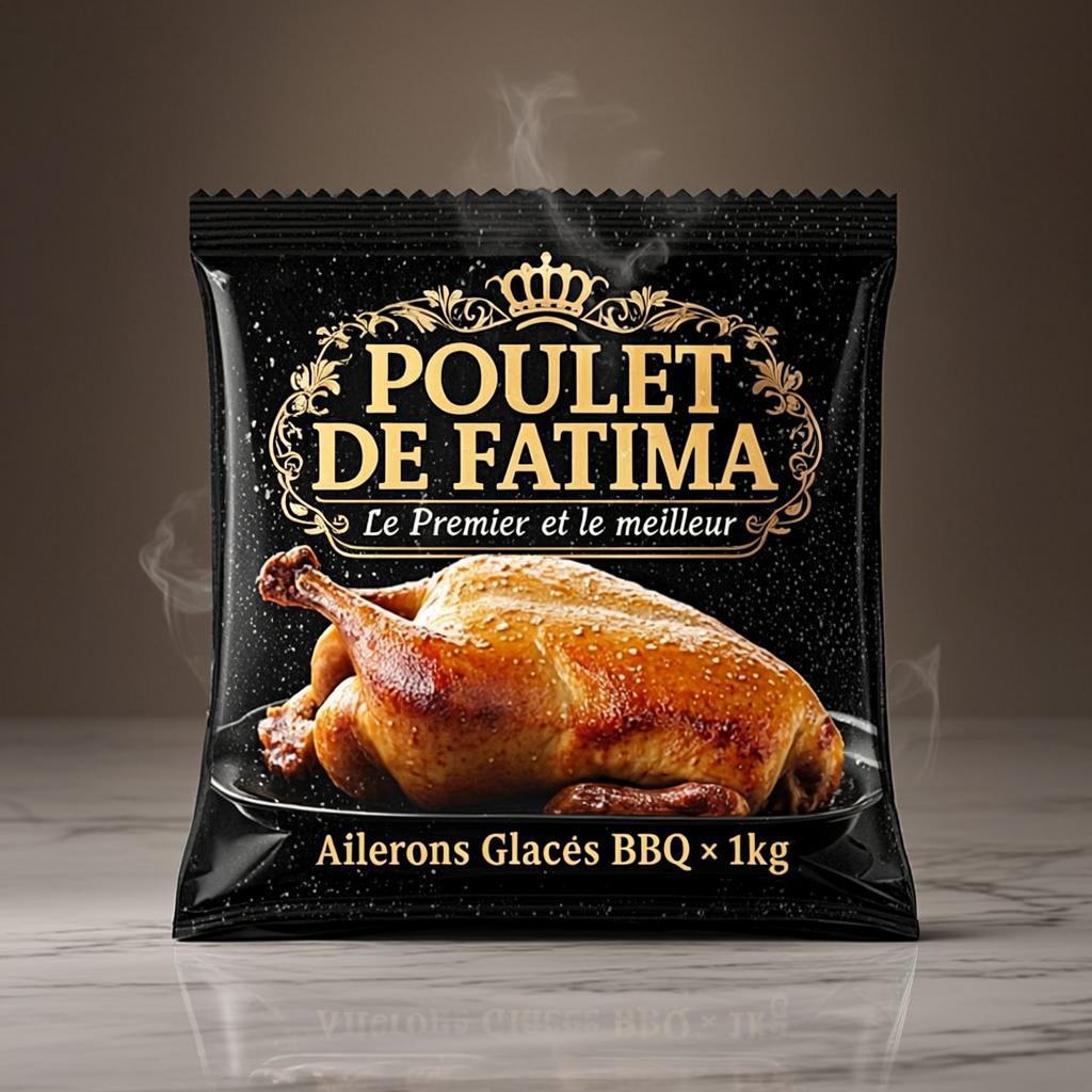 Ailerons Glacés BBQ ×1kg — Poulet de Fatima