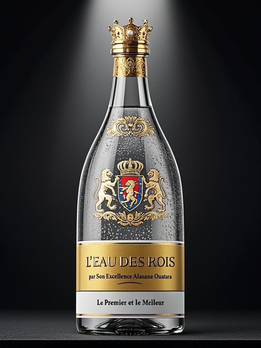 Edition Limitee Or 24K — L'EAU DES ROIS — par Son Excellence Alassane Ouattara
