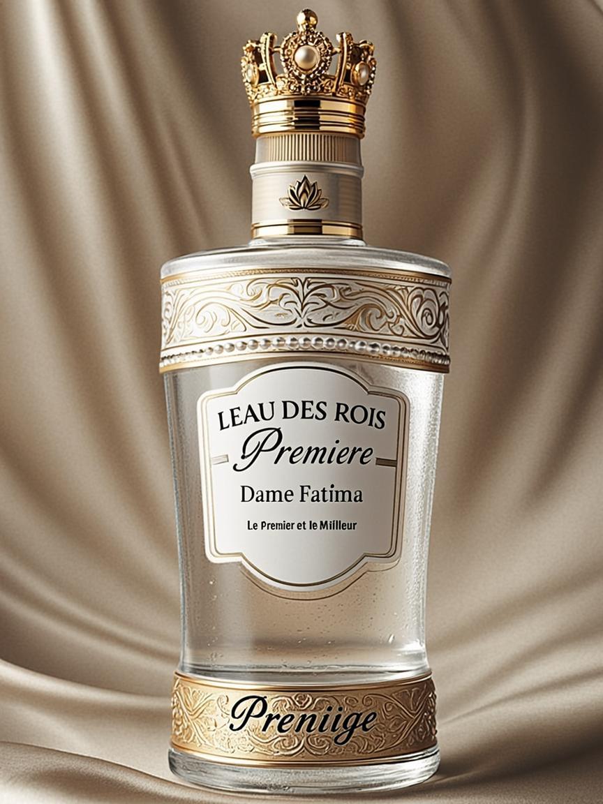 Edition Prestige Gravee — L'EAU DES ROIS — par la Première Dame Fatima