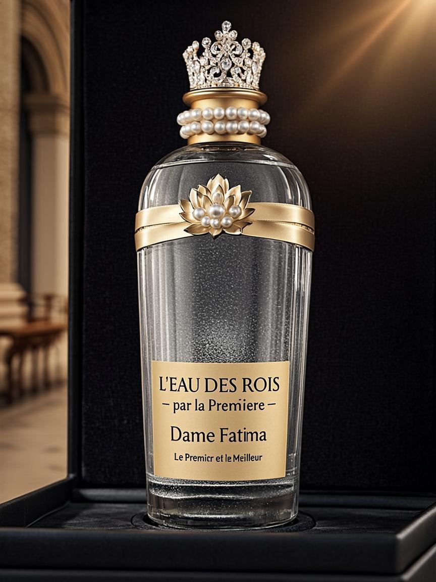 Edition Limitee Or 24K — L'EAU DES ROIS — par la Première Dame Fatima