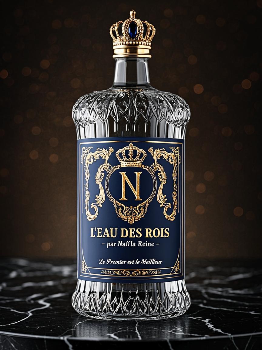 Bouteille 33cl — L'EAU DES ROIS — par Nafi la Reine