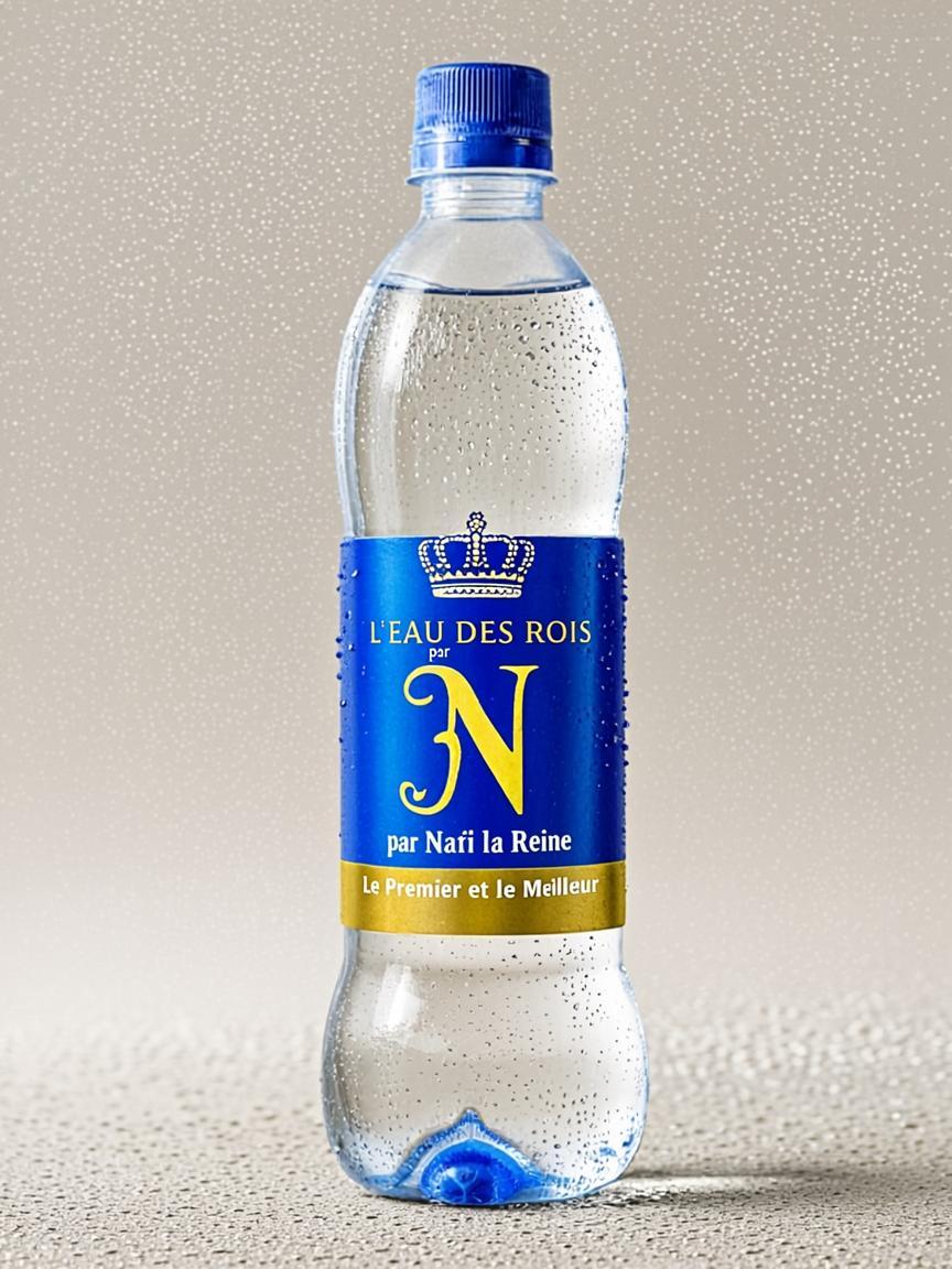 Bouteille 50cl — L'EAU DES ROIS — par Nafi la Reine