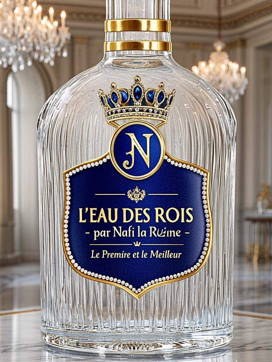 Bouteille 75cl — L'EAU DES ROIS — par Nafi la Reine