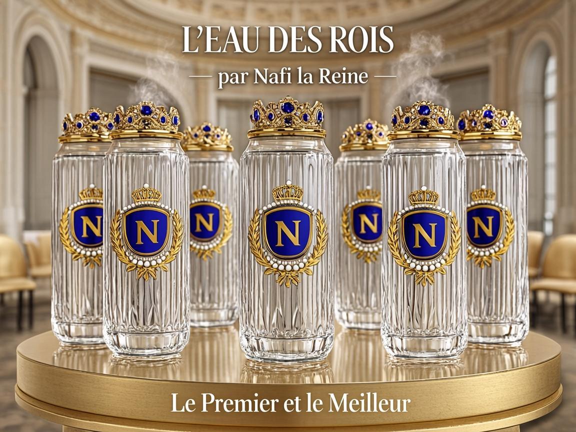 Pack Festif 6x33cl — L'EAU DES ROIS — par Nafi la Reine