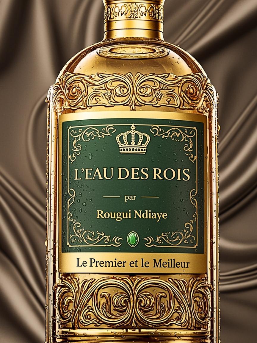 Edition Prestige Gravee — L'EAU DES ROIS — par Rougui Ndiaye