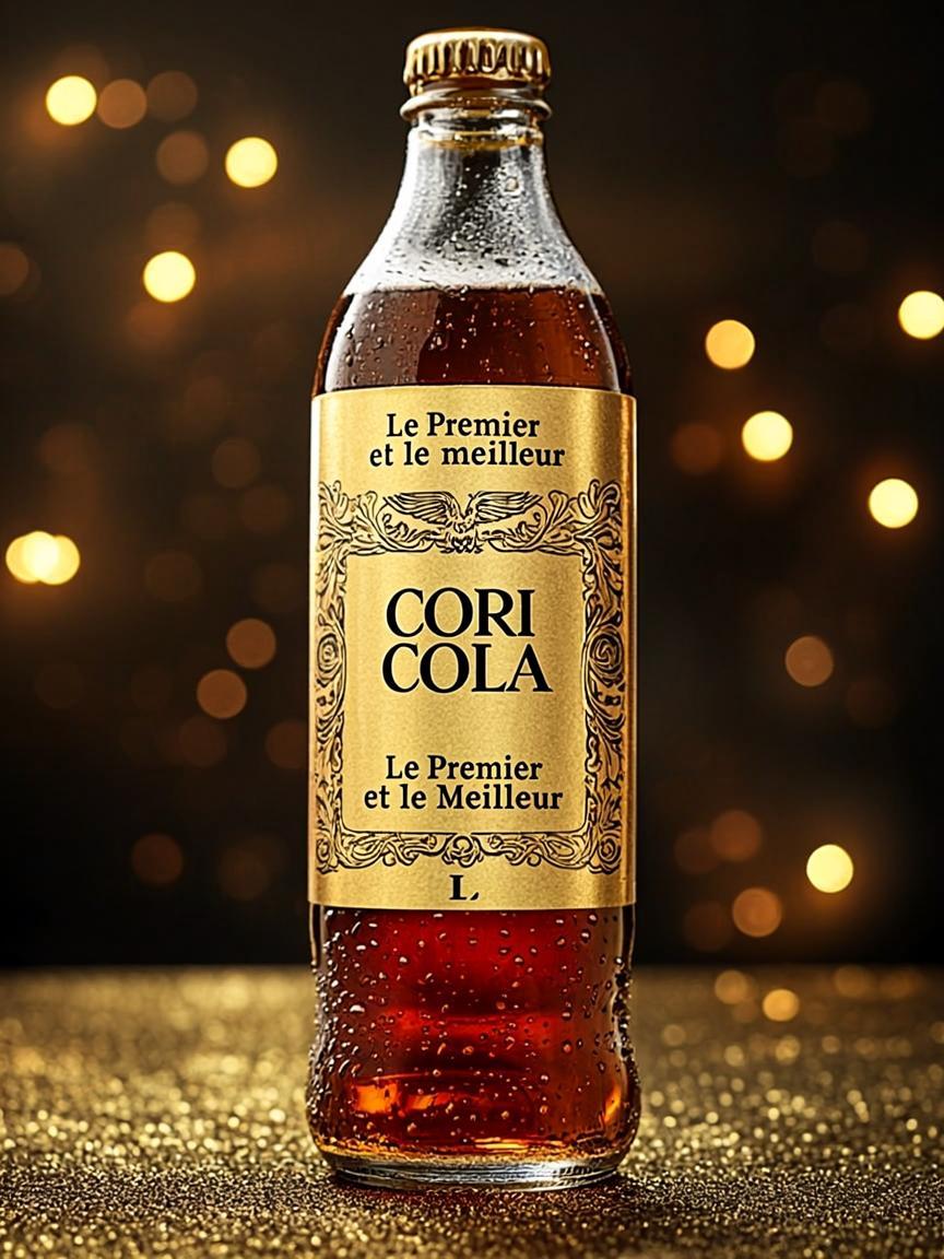 Bouteille 1L — CORI COLA — Le Premier et le Meilleur