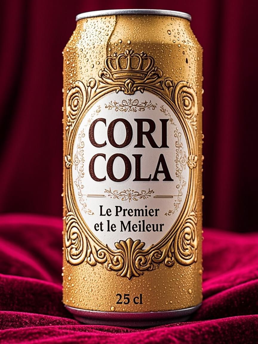 Canette 25cl Slim — CORI COLA — Le Premier et le Meilleur