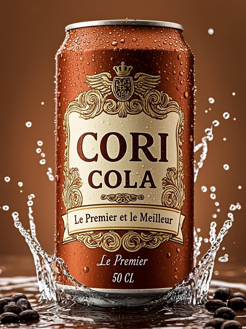 Canette 50cl — CORI COLA — Le Premier et le Meilleur