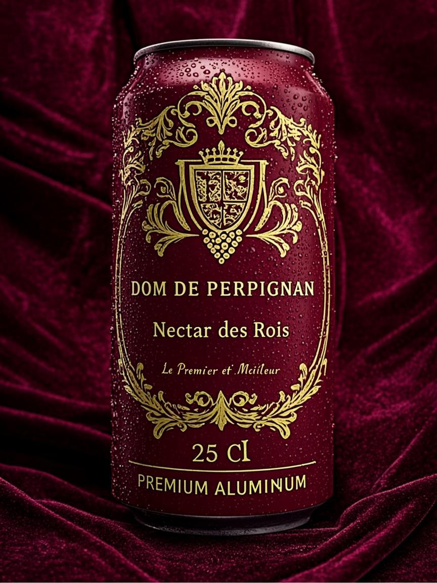 Canette 25cl Slim — DOM DE PERPIGNAN — Nectar des Rois