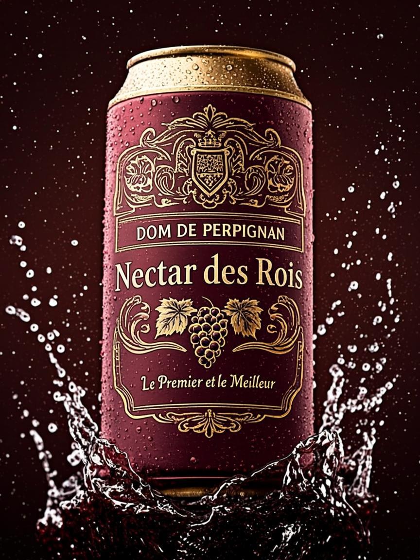 Canette 50cl — DOM DE PERPIGNAN — Nectar des Rois