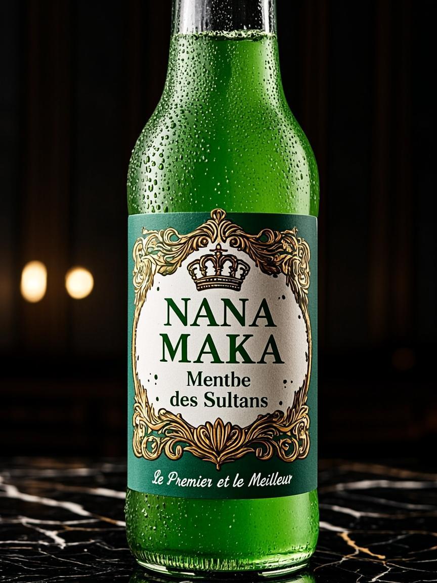 Bouteille 33cl — NANA MAKA — Menthe des Sultans