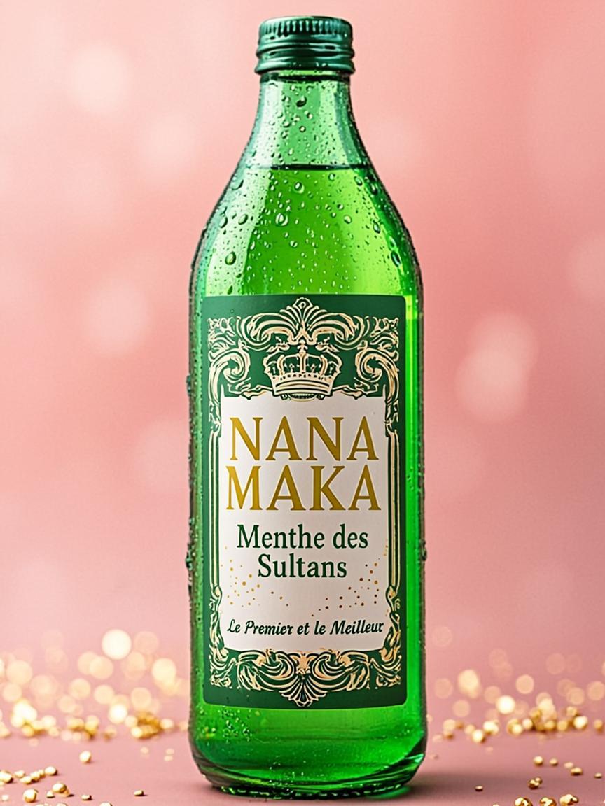 Bouteille 50cl — NANA MAKA — Menthe des Sultans