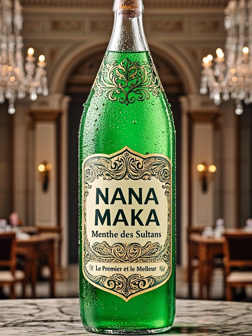 Bouteille 75cl — NANA MAKA — Menthe des Sultans
