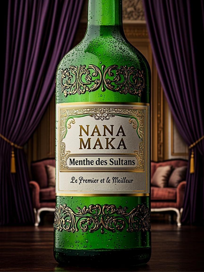 Bouteille 1L5 — NANA MAKA — Menthe des Sultans