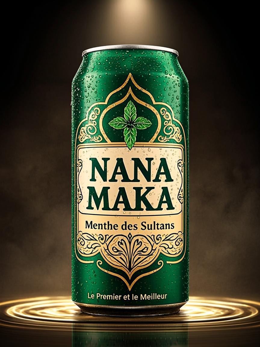 Canette 33cl — NANA MAKA — Menthe des Sultans