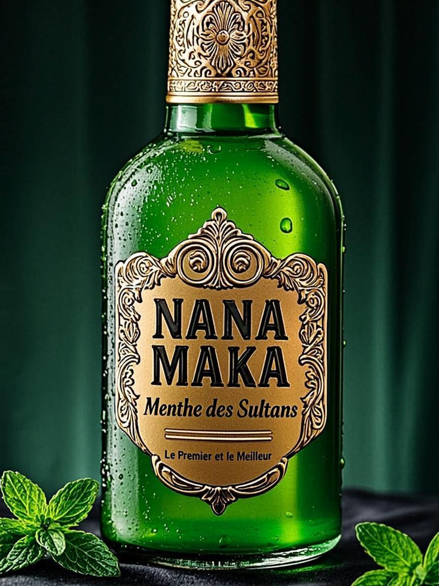 Edition Limitee Or 24K — NANA MAKA — Menthe des Sultans