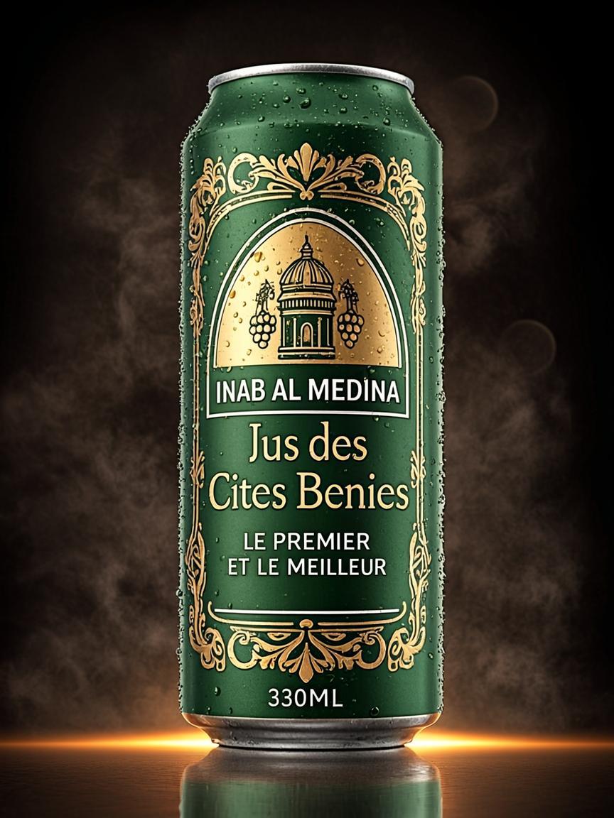 Canette 33cl — INAB AL MEDINA — Jus des Cités Bénies