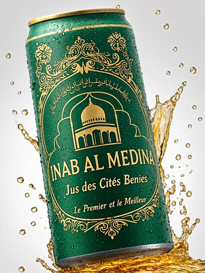 Canette 50cl — INAB AL MEDINA — Jus des Cités Bénies