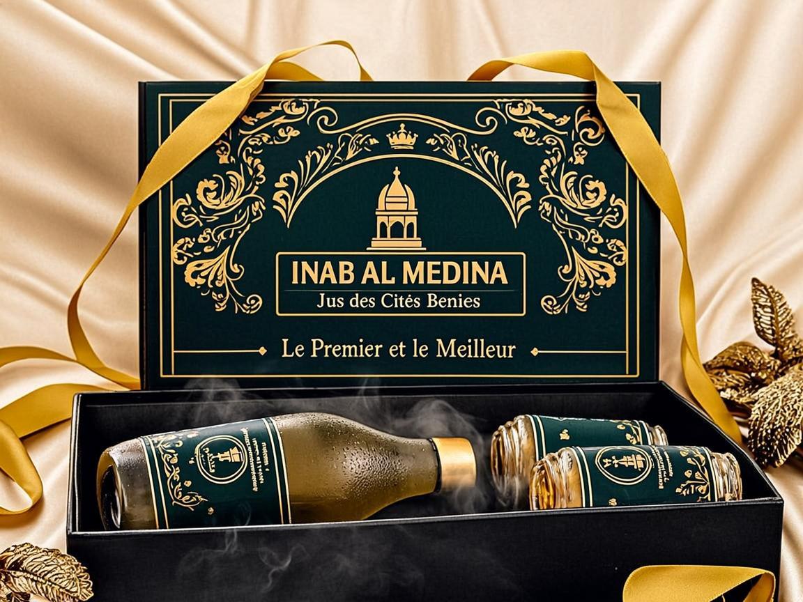 Coffret Prestige Cadeau — INAB AL MEDINA — Jus des Cités Bénies