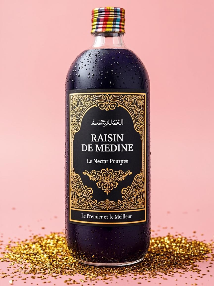 Bouteille 50cl — RAISIN DE MEDINE — Le Nectar Pourpre
