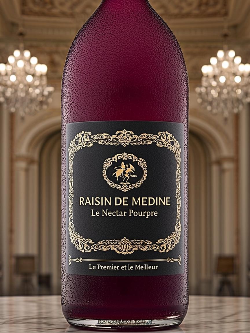 Bouteille 75cl — RAISIN DE MEDINE — Le Nectar Pourpre