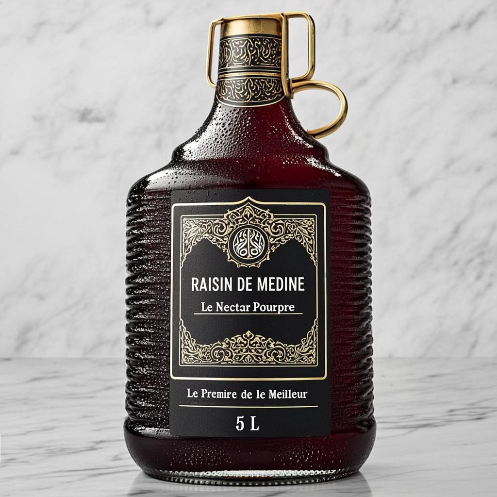 Fontaine 5L — RAISIN DE MEDINE — Le Nectar Pourpre