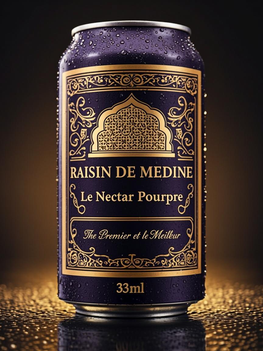 Canette 33cl — RAISIN DE MEDINE — Le Nectar Pourpre