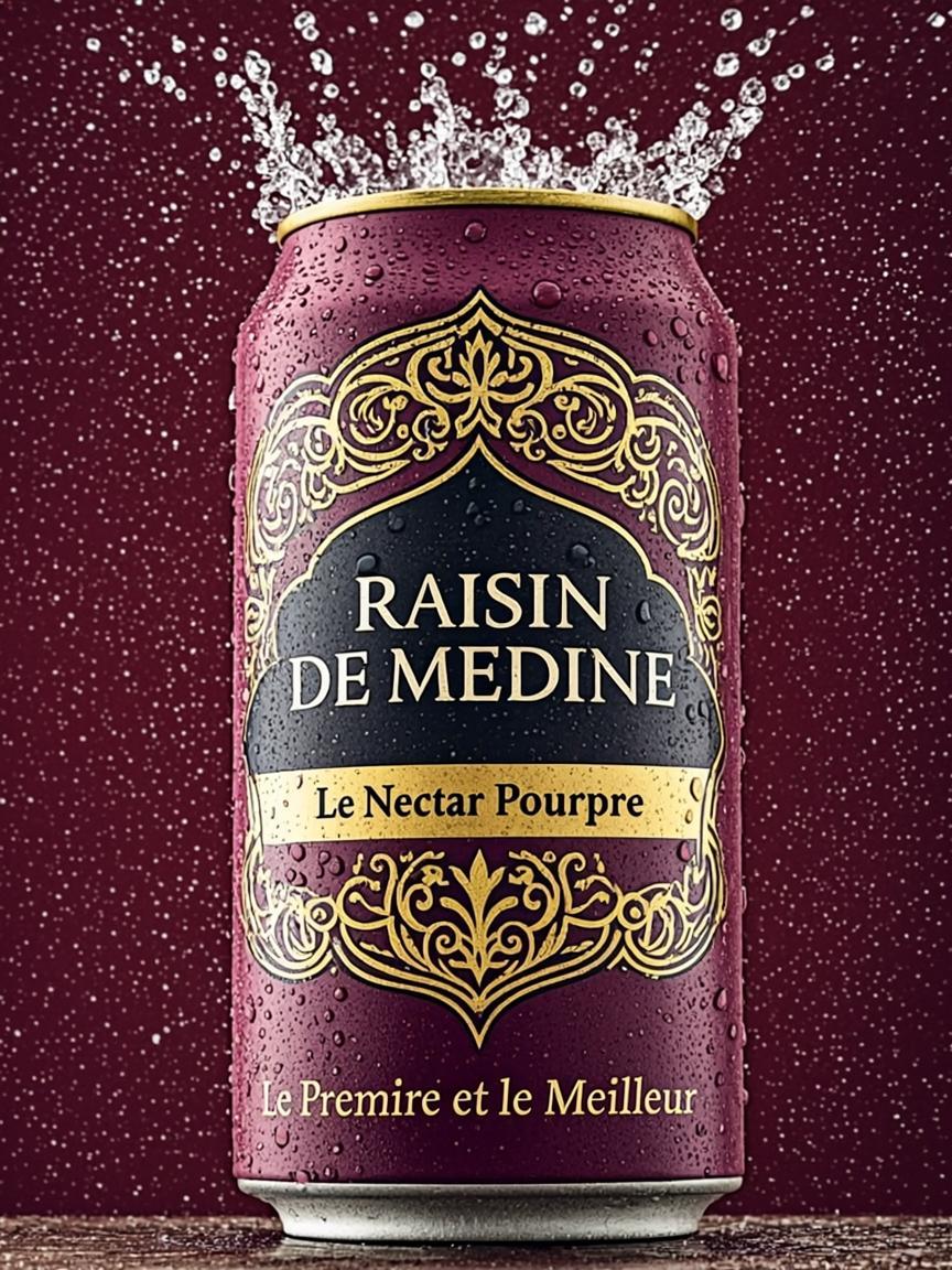 Canette 50cl — RAISIN DE MEDINE — Le Nectar Pourpre