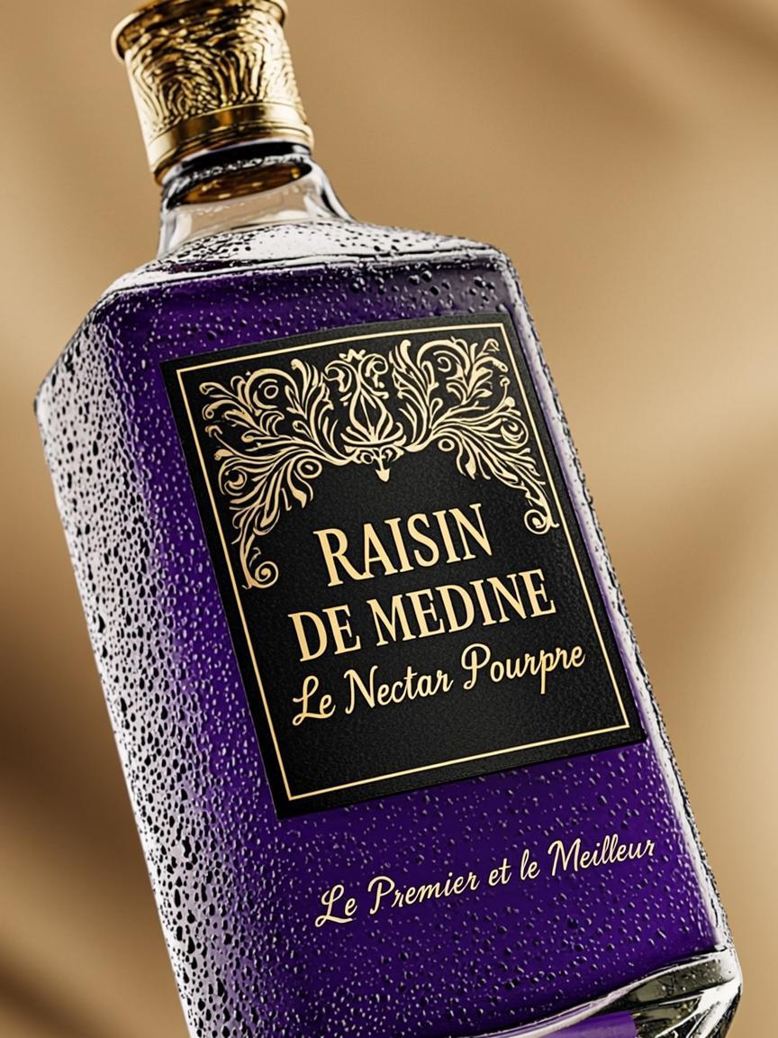 Edition Prestige Gravee — RAISIN DE MEDINE — Le Nectar Pourpre
