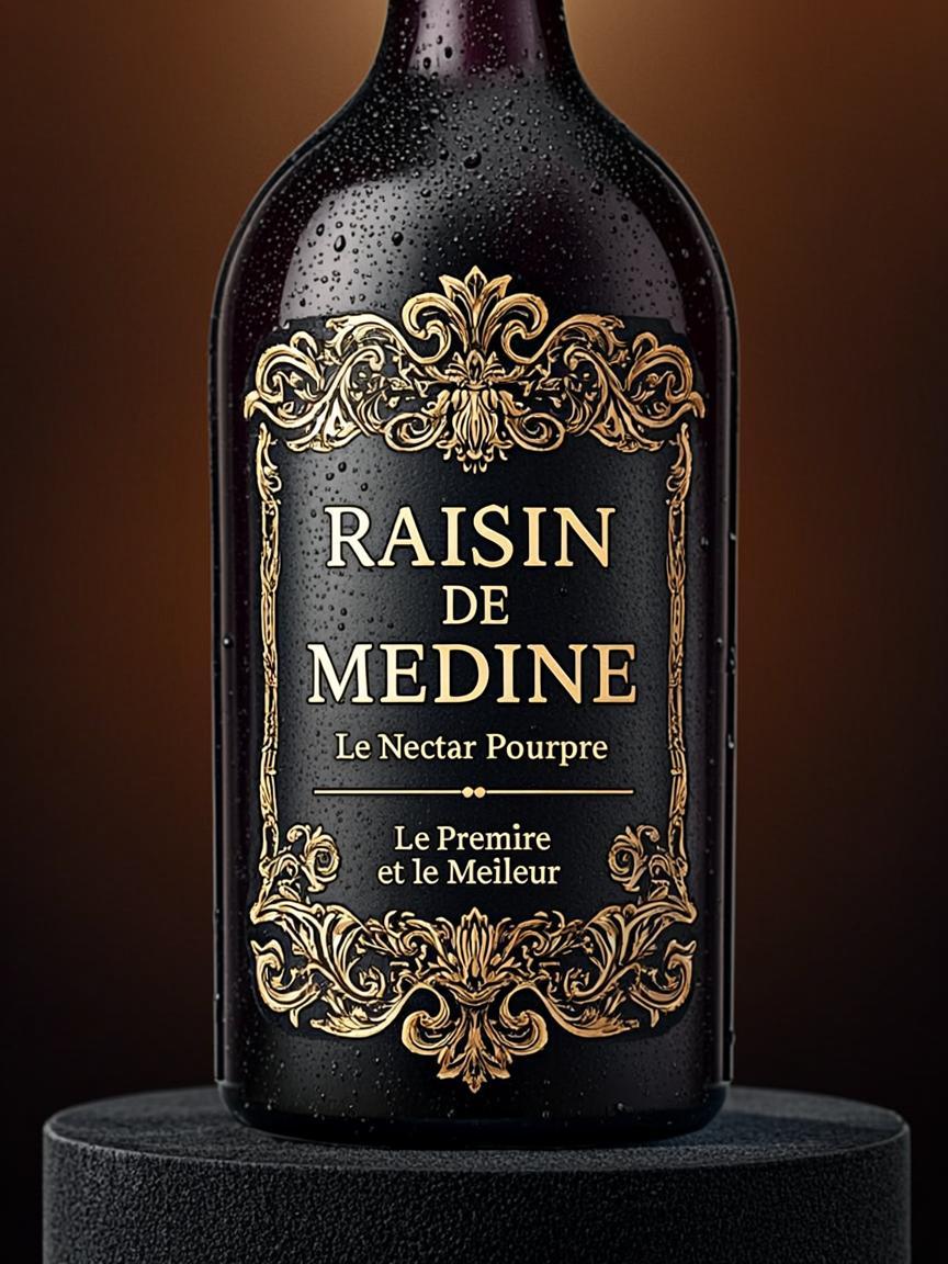 Edition Limitee Or 24K — RAISIN DE MEDINE — Le Nectar Pourpre
