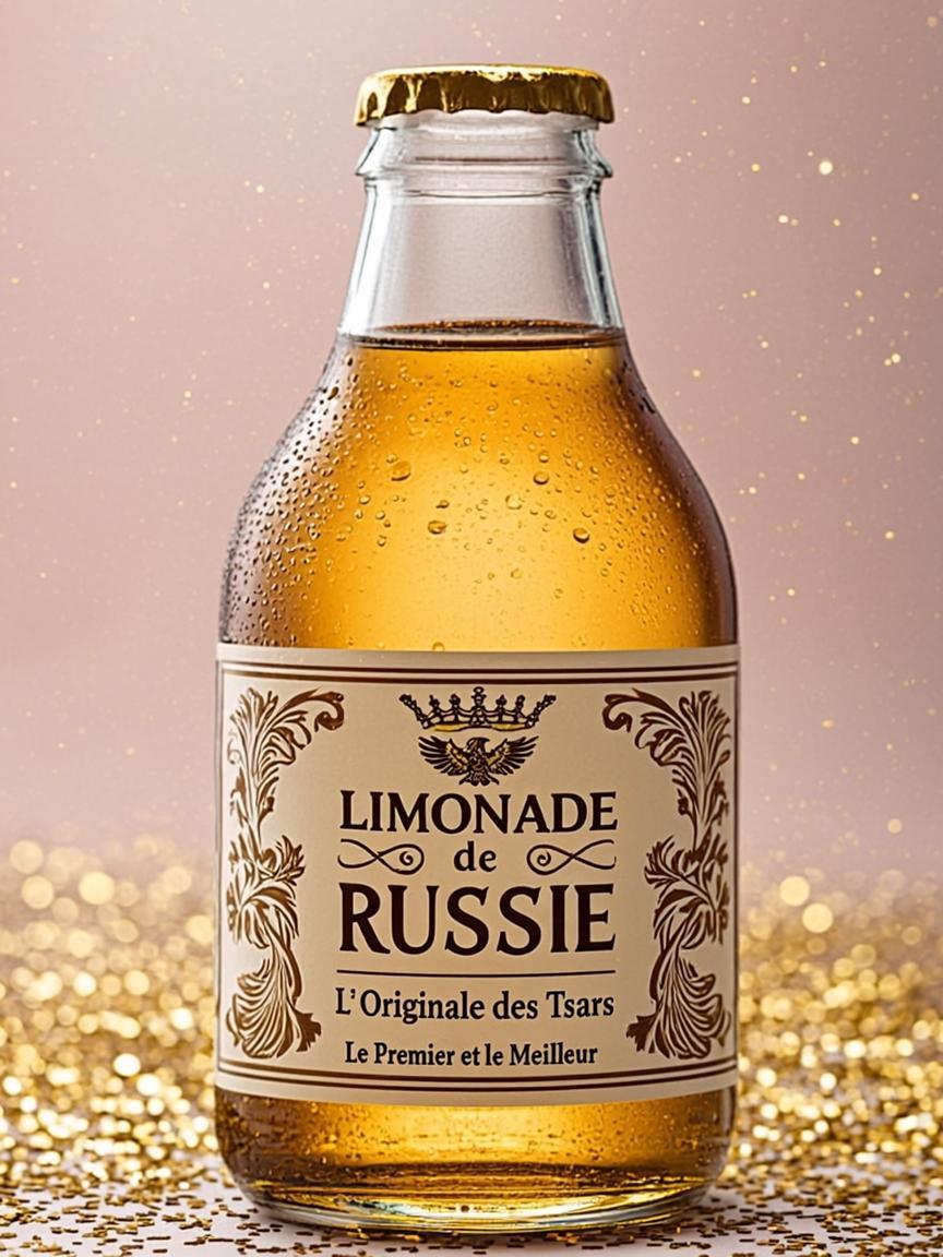 Bouteille 50cl — LIMONADE DE RUSSIE — L'Originale des Tsars