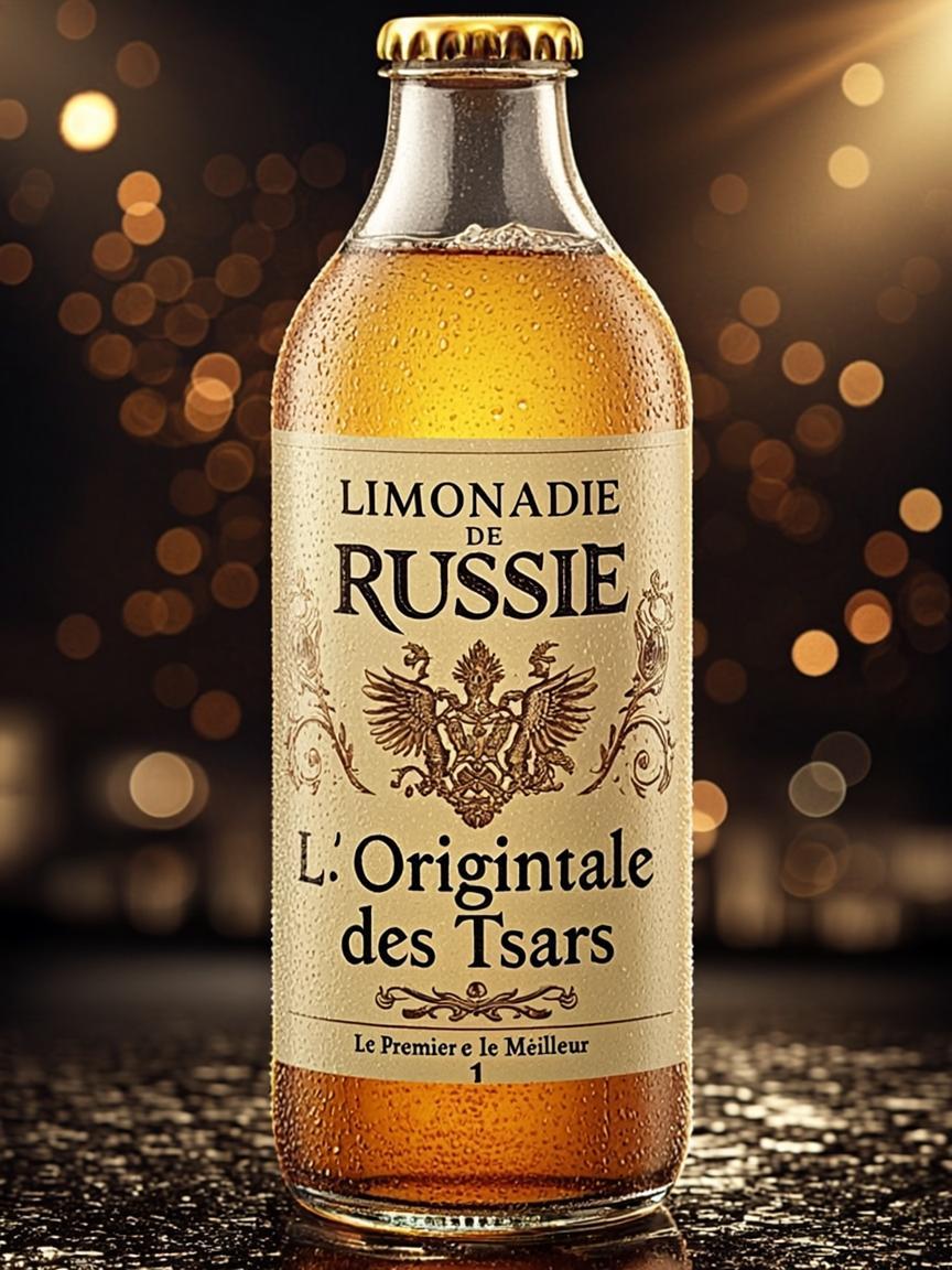 Bouteille 1L — LIMONADE DE RUSSIE — L'Originale des Tsars