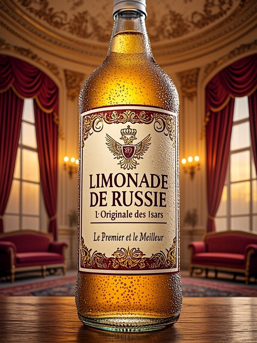 Bouteille 1L5 — LIMONADE DE RUSSIE — L'Originale des Tsars