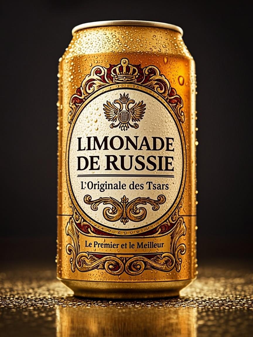 Canette 33cl — LIMONADE DE RUSSIE — L'Originale des Tsars
