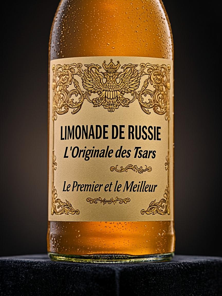 Edition Limitee Or 24K — LIMONADE DE RUSSIE — L'Originale des Tsars