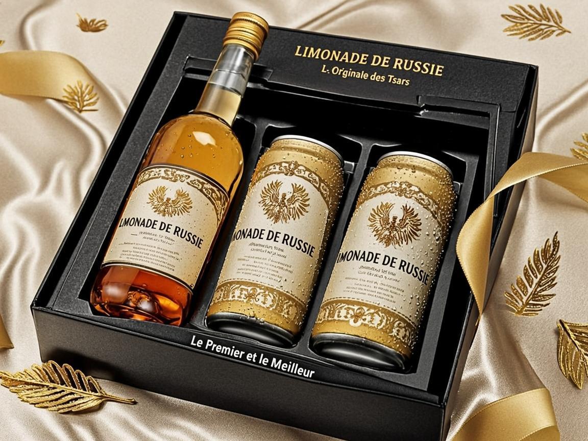 Coffret Prestige Cadeau — LIMONADE DE RUSSIE — L'Originale des Tsars