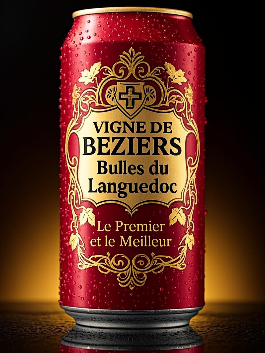 Canette 33cl — VIGNE DE BEZIERS — Bulles du Languedoc