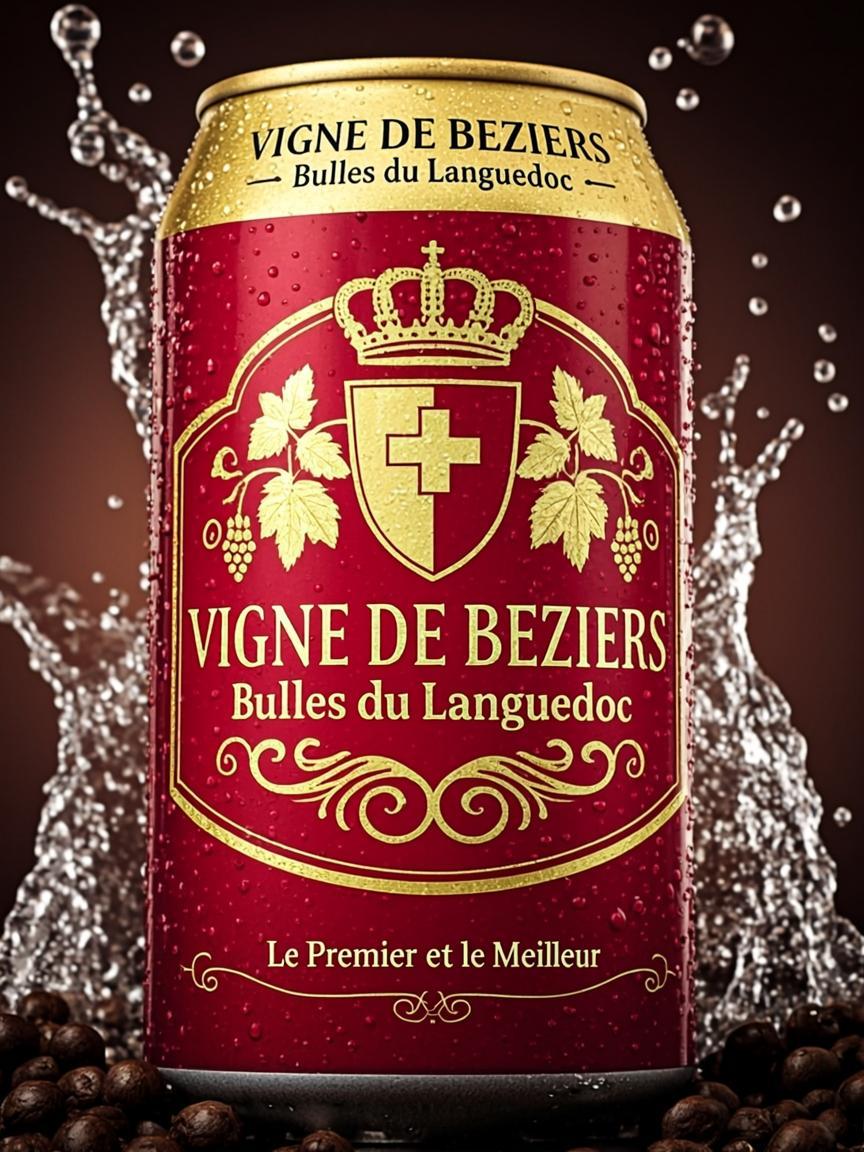 Canette 50cl — VIGNE DE BEZIERS — Bulles du Languedoc