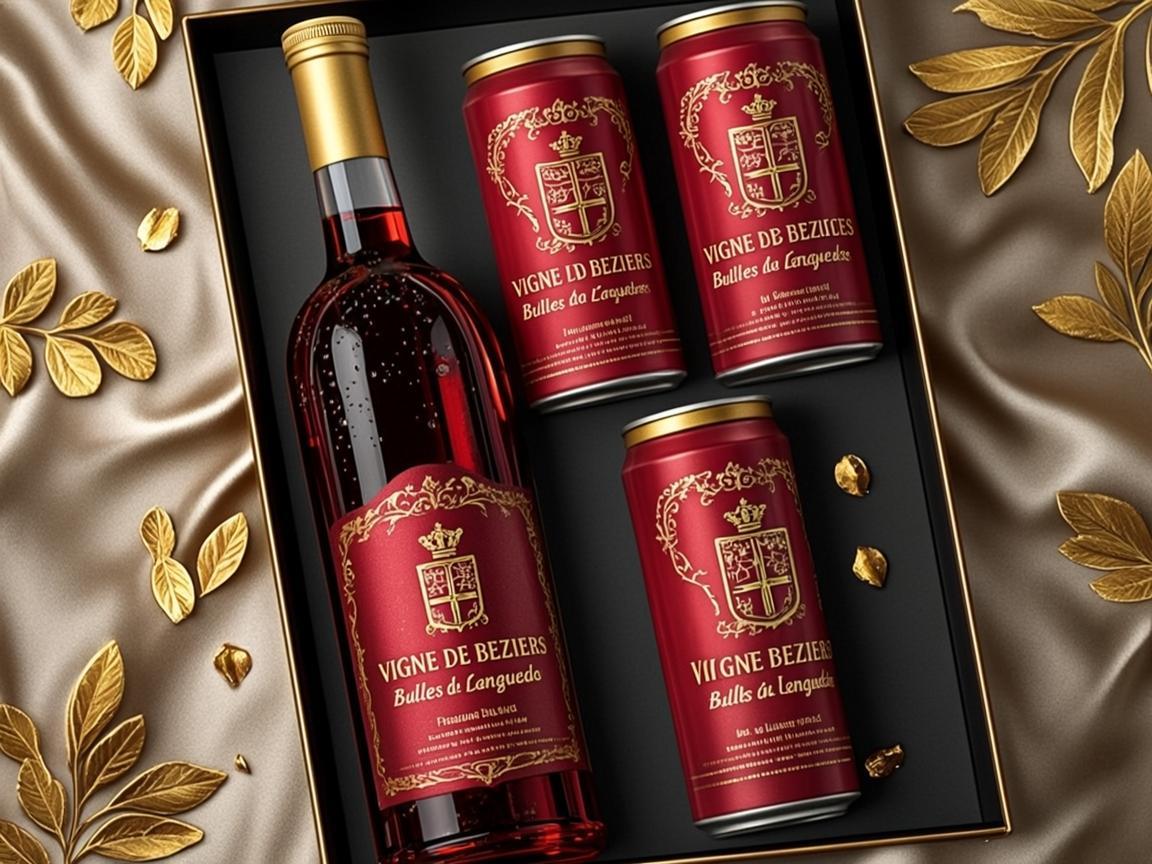 Coffret Prestige Cadeau — VIGNE DE BEZIERS — Bulles du Languedoc