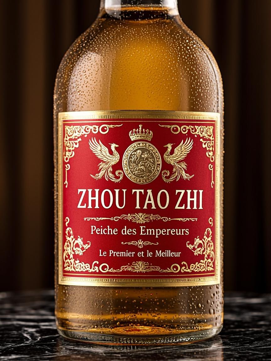Bouteille 33cl — ZHOU TAO ZHI — Pêche des Empereurs