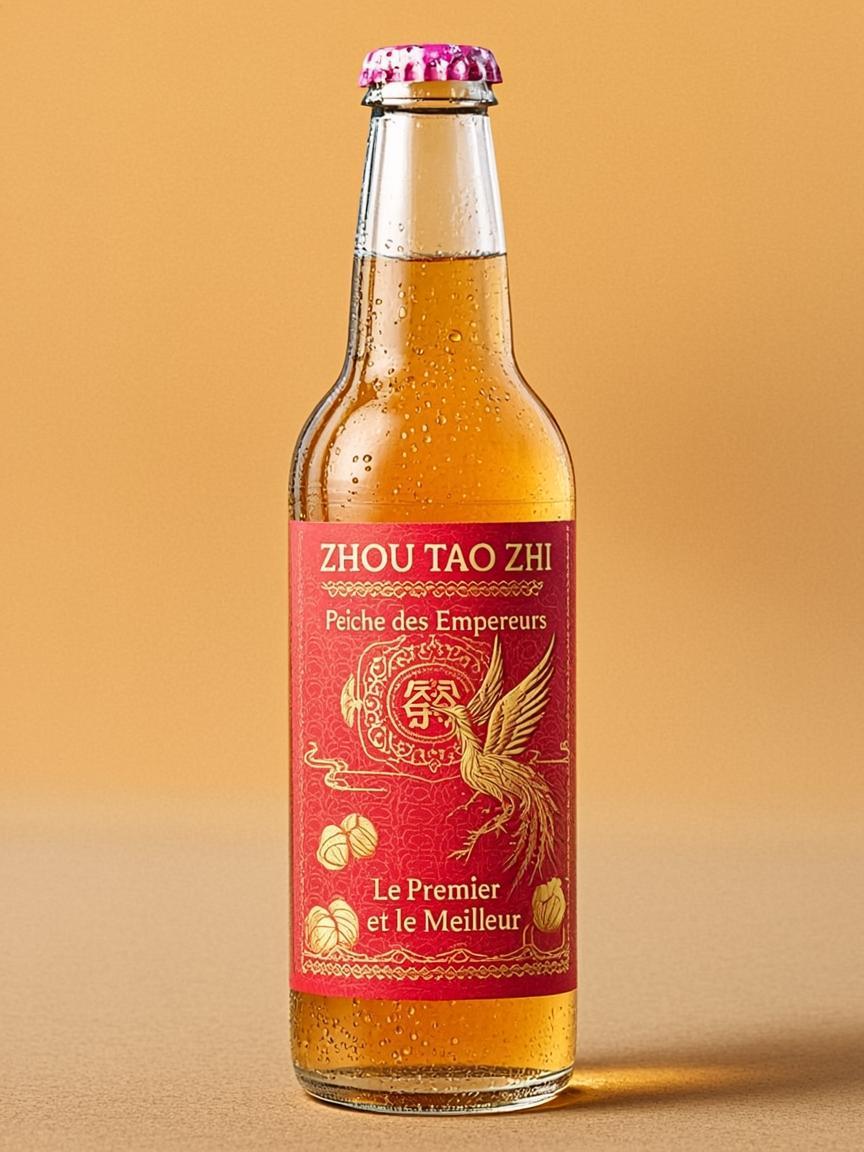 Bouteille 50cl — ZHOU TAO ZHI — Pêche des Empereurs