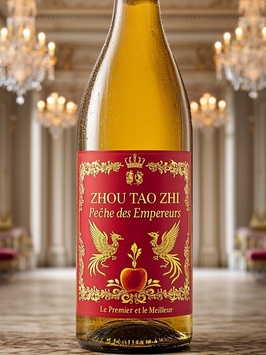 Bouteille 75cl — ZHOU TAO ZHI — Pêche des Empereurs