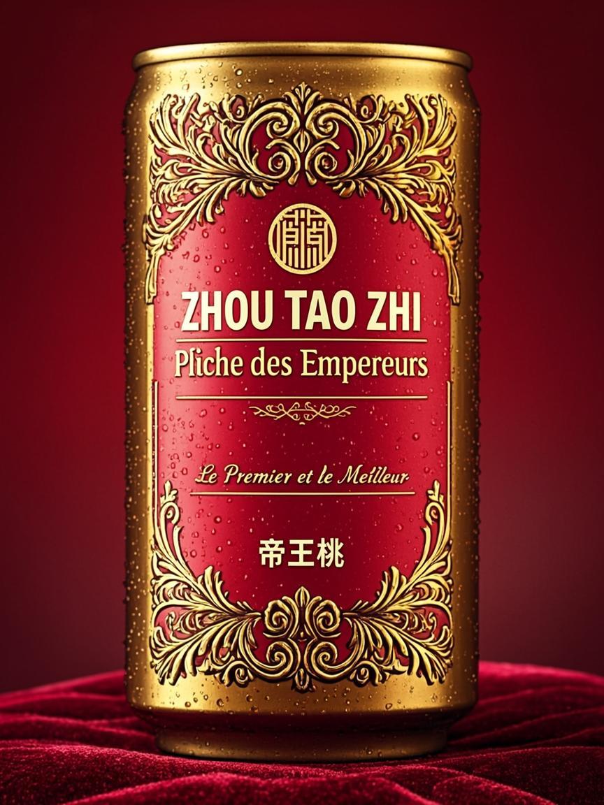 Canette 25cl Slim — ZHOU TAO ZHI — Pêche des Empereurs