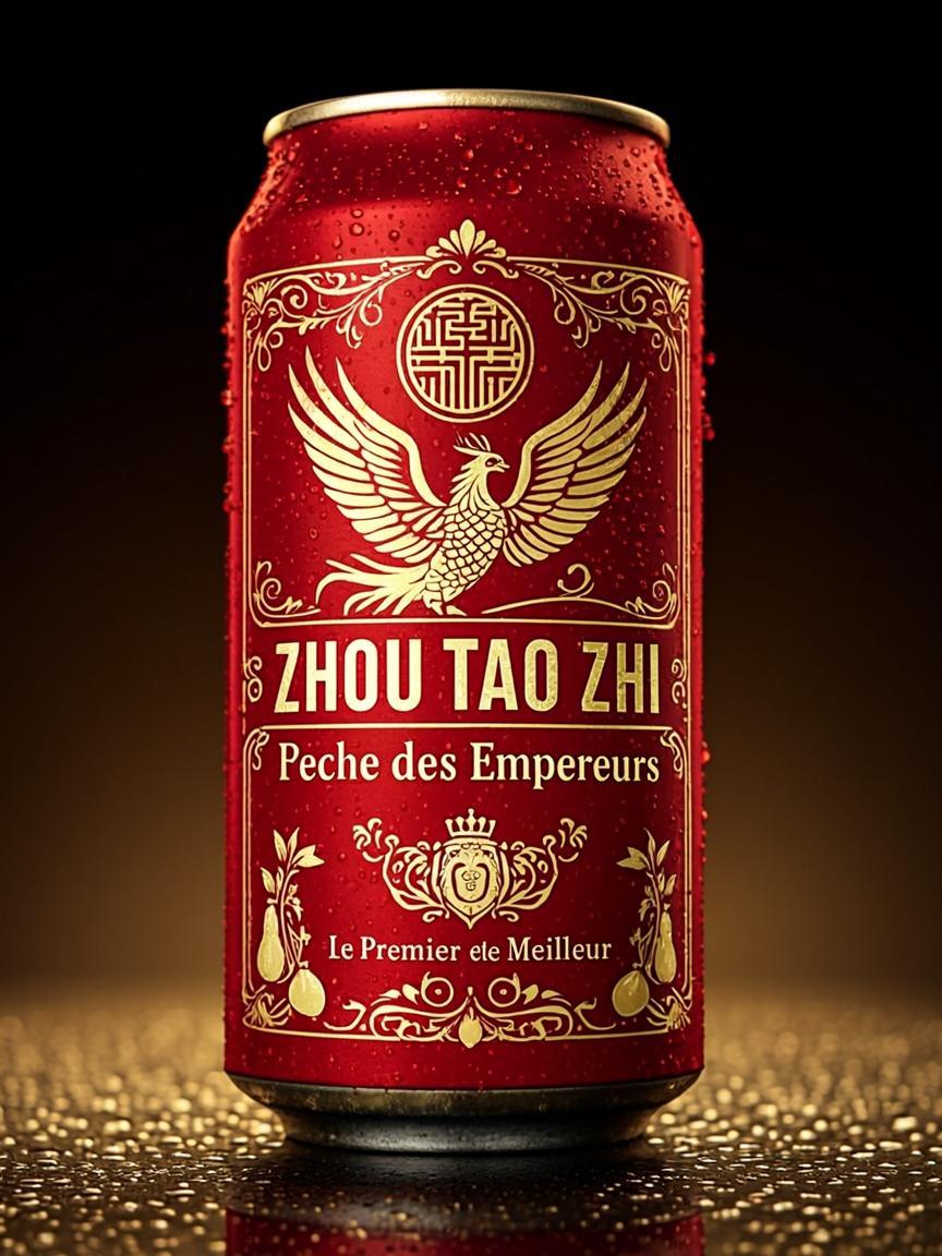 Canette 33cl — ZHOU TAO ZHI — Pêche des Empereurs