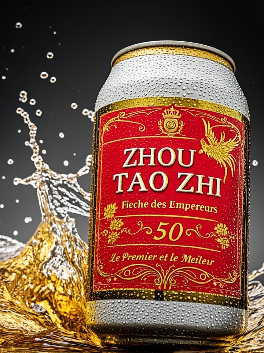 Canette 50cl — ZHOU TAO ZHI — Pêche des Empereurs