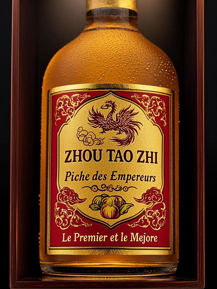 Edition Limitee Or 24K — ZHOU TAO ZHI — Pêche des Empereurs