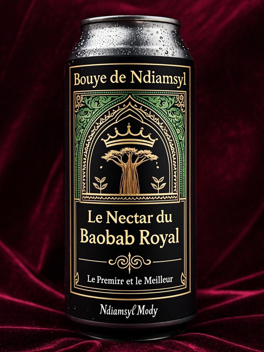 Canette 25cl Slim — BOUYE DE NDIAMSYL — Le Nectar du Baobab Royal